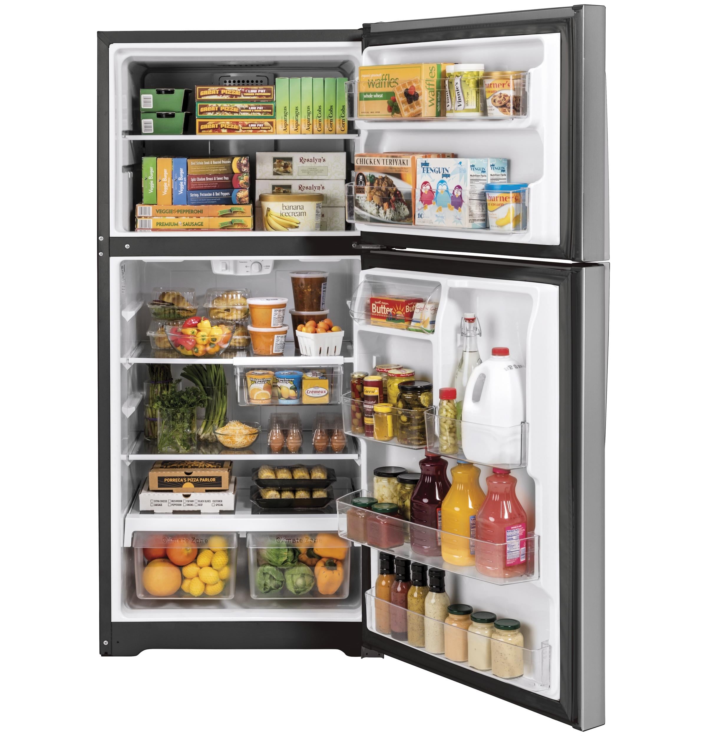 GE Appliances Refrigerators Top Freezer Freestanding Refrigerator