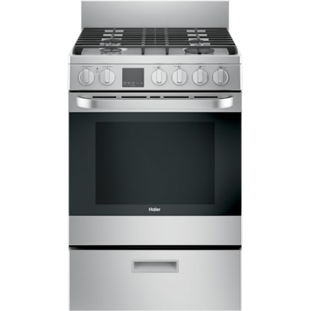 24" Free Standing Gas Range