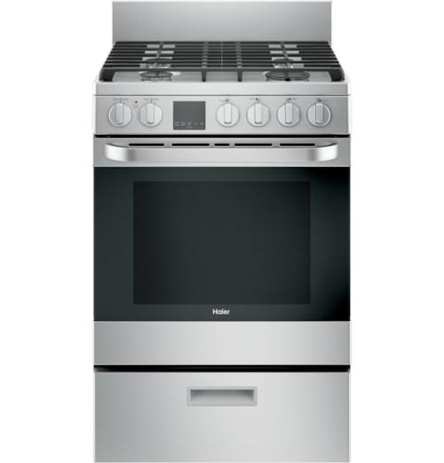 24" 2.9 Cu. Ft. Gas Free-Standing Range With Convection And Modular Backguard