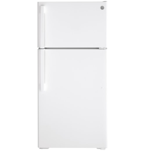 GE Energy Star® 15.6 Cu. Ft. Top-Freezer Refrigerator White
