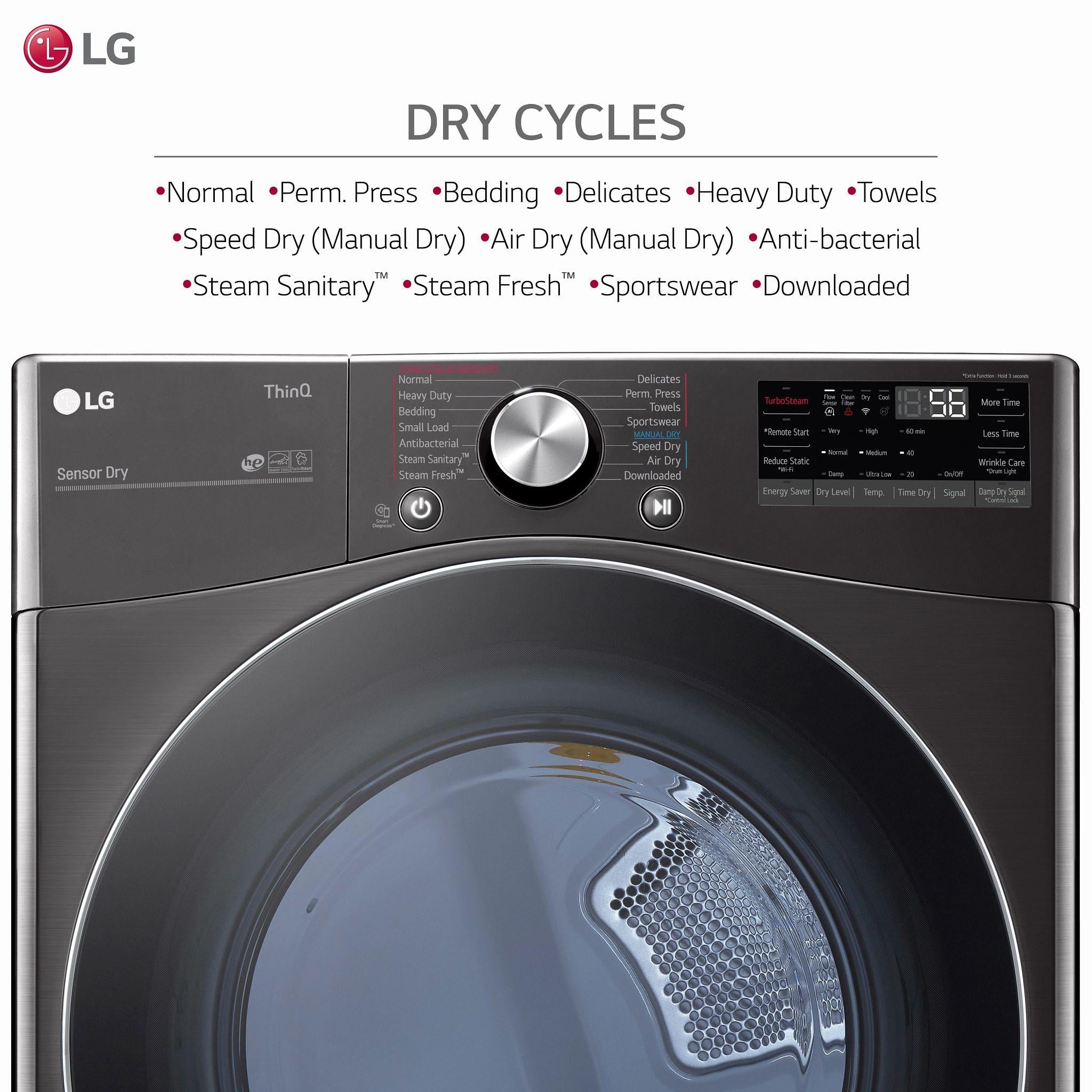 LG Laundry Front Load Electric Dryer