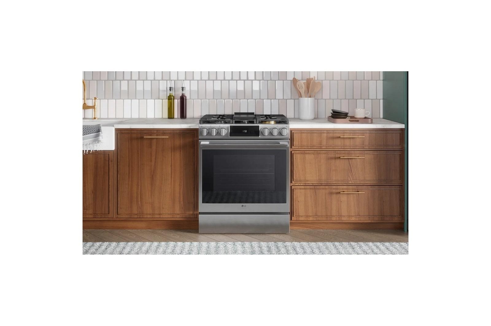 LG Gas Ranges Slide In Gas Range