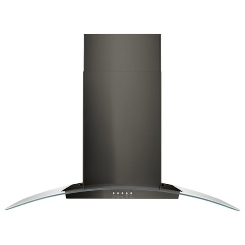 Whirlpool 36" Concave Glass Wall Mount Range Hood