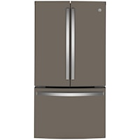 23.1 Cu. Ft. Counter-Depth French-Door Refrigerator Slate - GWE23GMNES