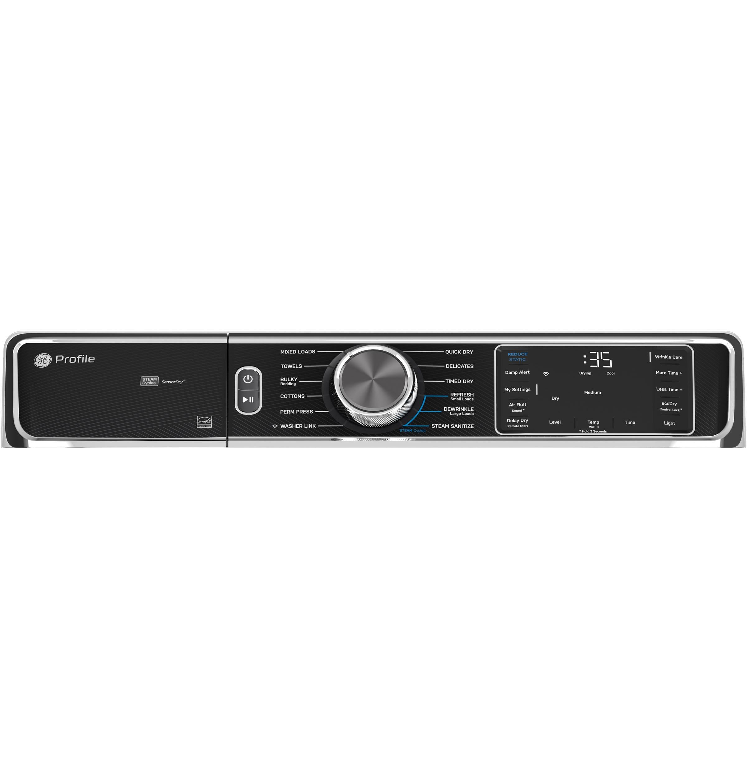 GE Appliances Laundry Front Load Electric Dryer