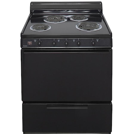 30" Freestanding Coil Electric Range