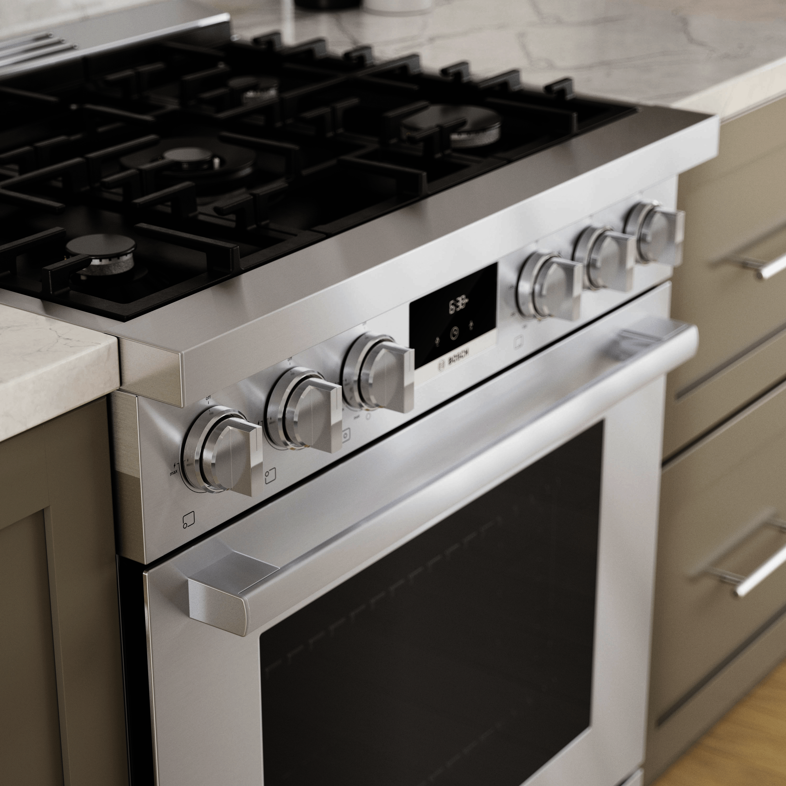 Bosch Gas Ranges Bosch 30" Free Standing Gas Range