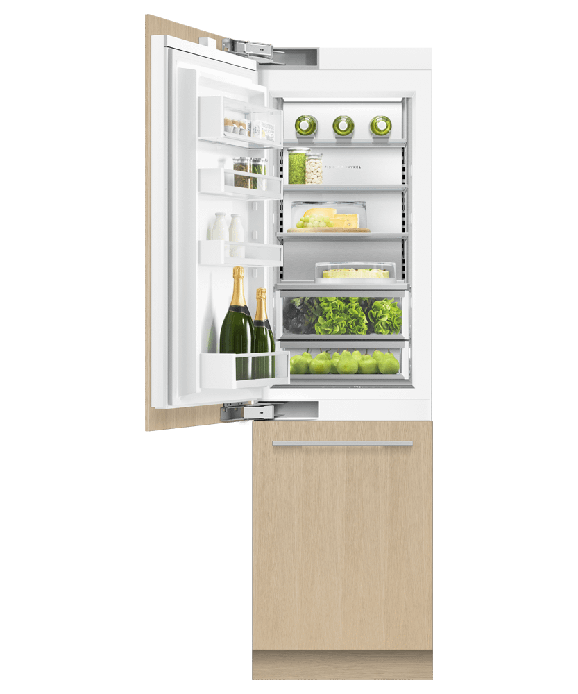 Fisher and Paykel Refrigerators Bottom Freezer Built In Refrigerator