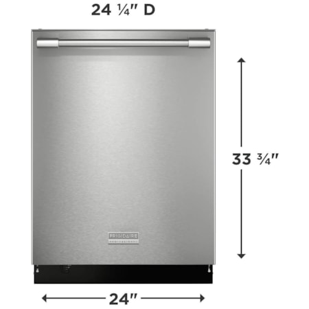 Built In Fullsize Dishwasher - Stainless