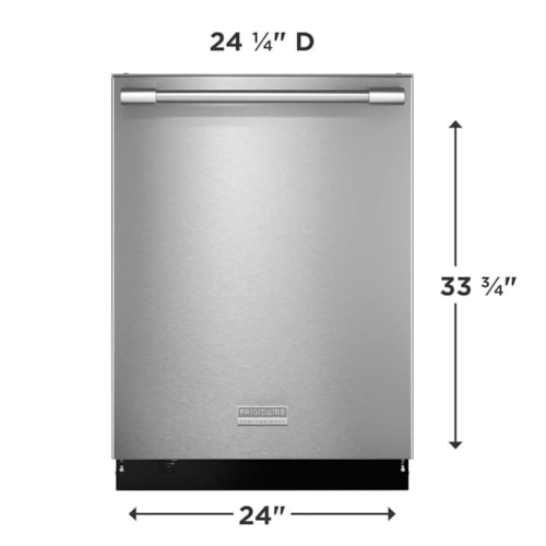 Built In Fullsize Dishwasher - Stainless