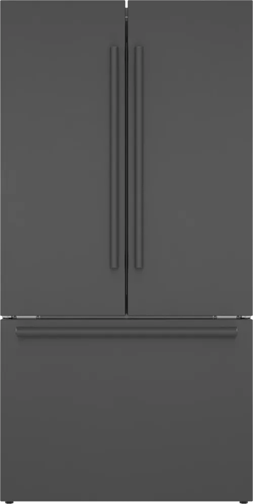 800 Series, French Door Bottom Freezer, Multi Door, 36'', Black Inox-Antifingerprint