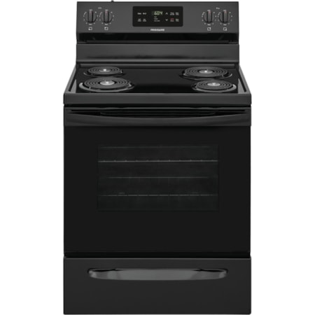 30" Freestanding Coil Electric Range