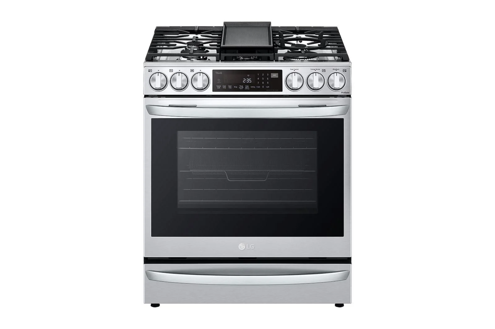 LG 30 Smart Gas Cooktop in SS with 5 Burners - CBGJ3027S