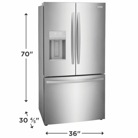 French Door Freestanding Refrigerator