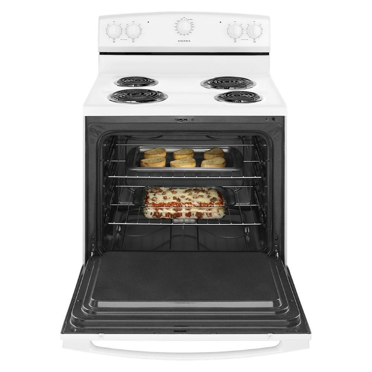 Amana Electric Ranges 30" Freestanding Coil Electric Range