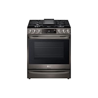 6.3 cu ft. Smart Wi-Fi Enabled ProBake Convection(R) InstaView(TM) Gas Slide-in Range with Air Fry