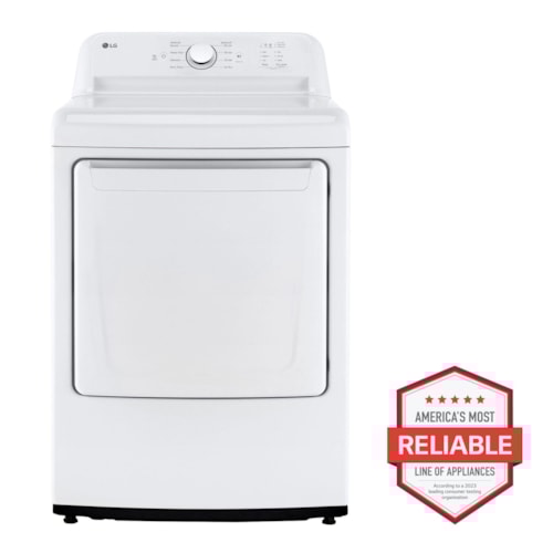 7.3 Cu. Ft. Ultra Large Capacity Rear Control Electric Energy Star Dryer With Sensor Dry