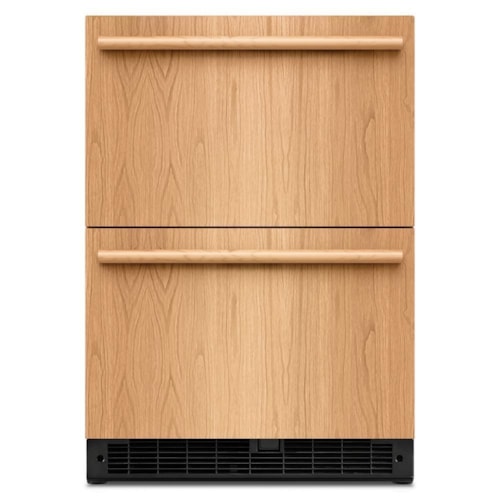 24" Panel-Ready Undercounter Double-Drawer Refrigerator