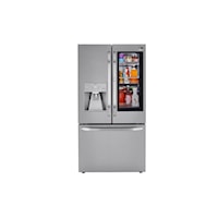 LG STUDIO 24 cu. ft. Smart wi-fi Enabled InstaView(TM) Door-in-Door(R) Counter-Depth Refrigerator with Craft Ice(TM) Maker
