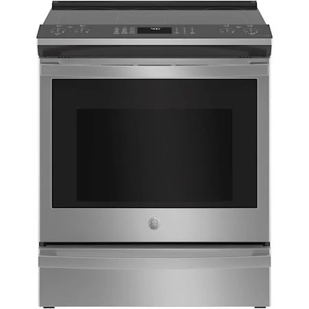 Profile 30" Slide-In Electric Convection Range with No Preheat Air Fry