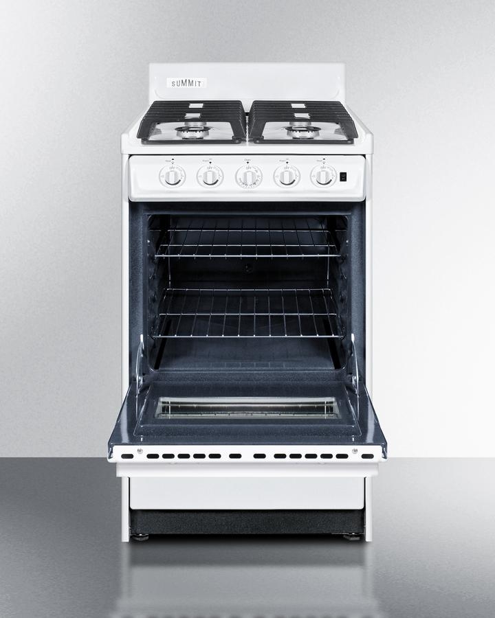 20" Free Standing Gas Range