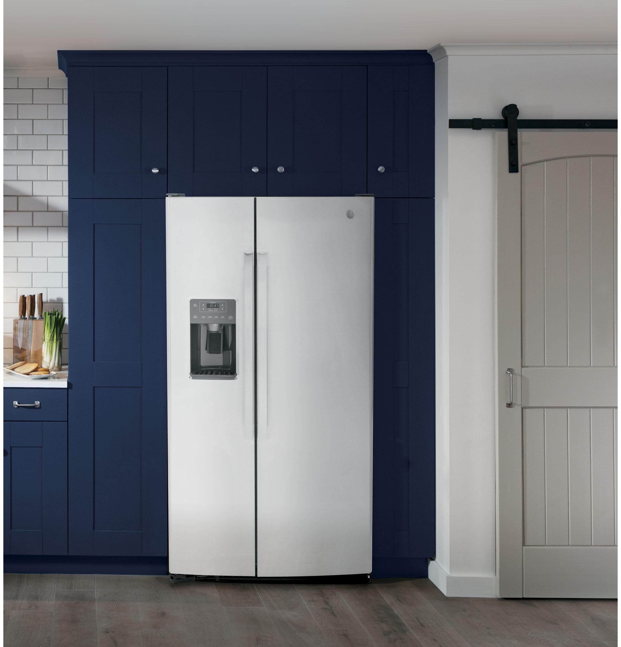 GE Appliances Refrigerators Side By Side Freestanding Refrigerator