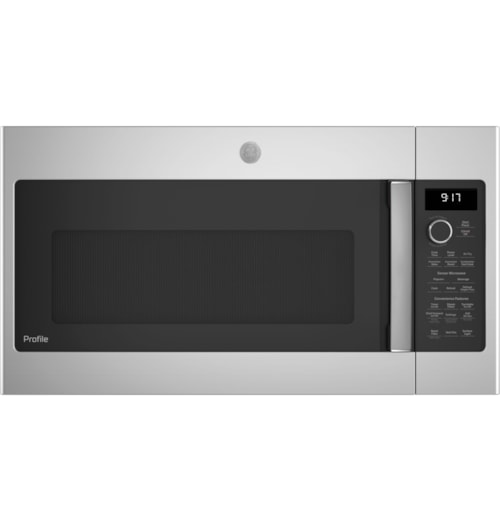 Ge Profile™ 1.7 Cu. Ft. Convection Over-The-Range Microwave Oven