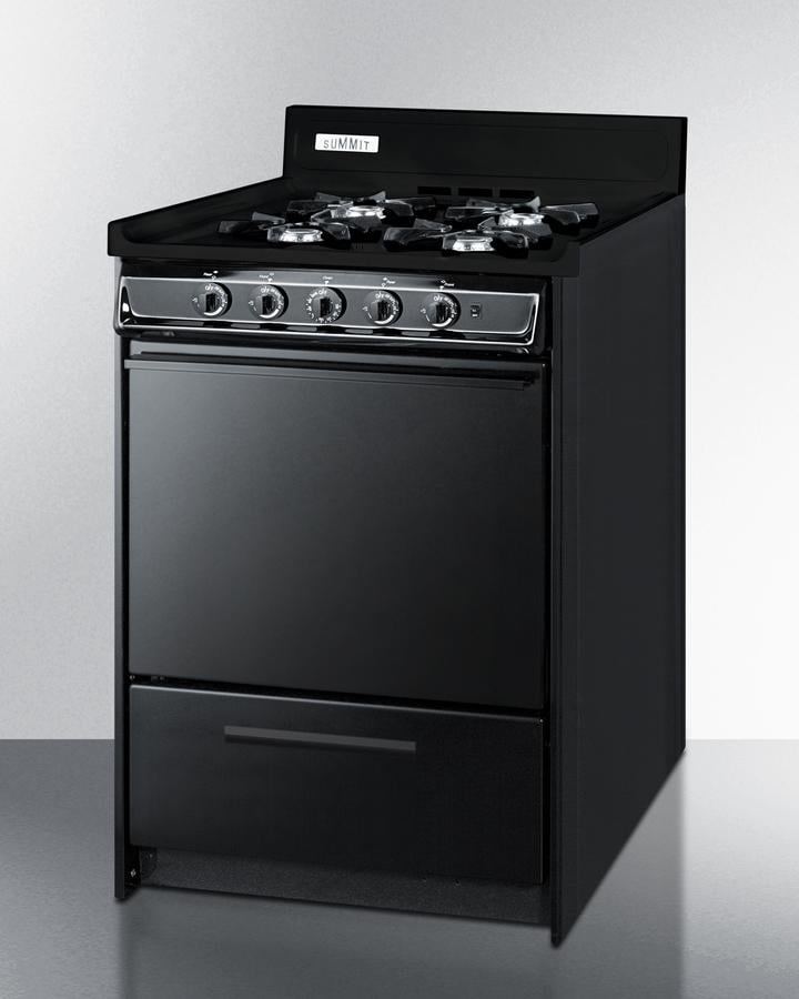 24" Free Standing Gas Range