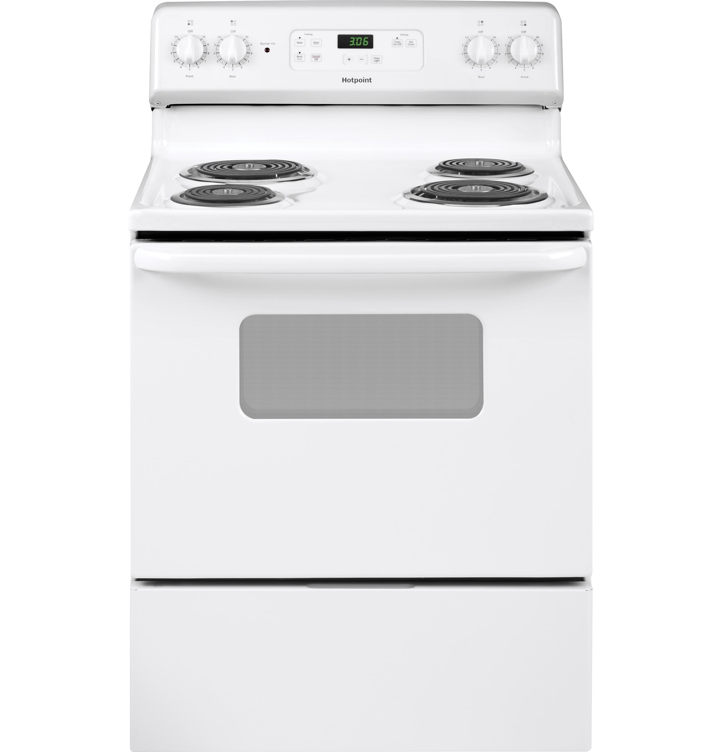 30&amp;quot; Freestanding Coil Electric Range