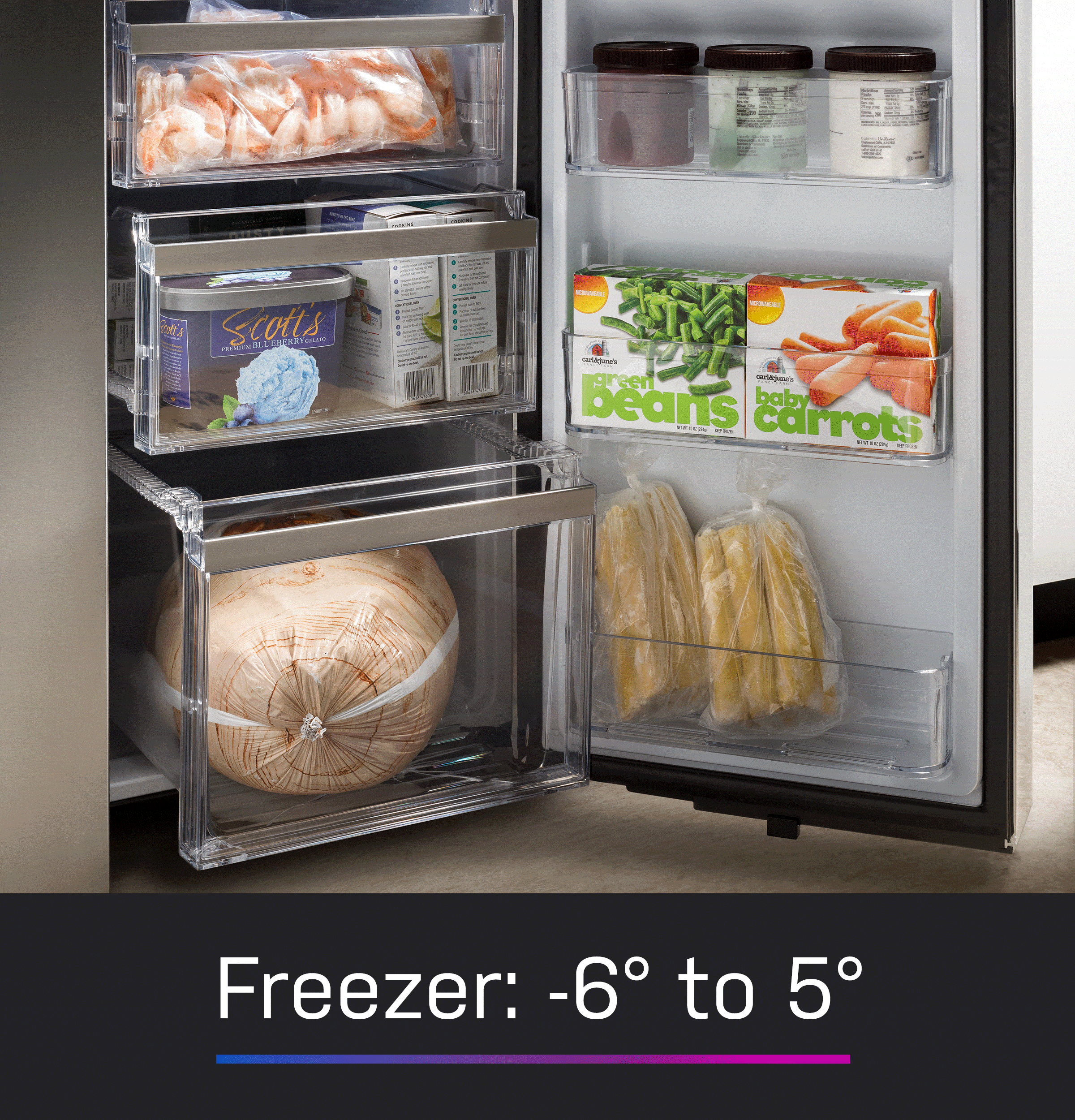 GE Appliances Refrigerators French Door Freestanding Refrigerator