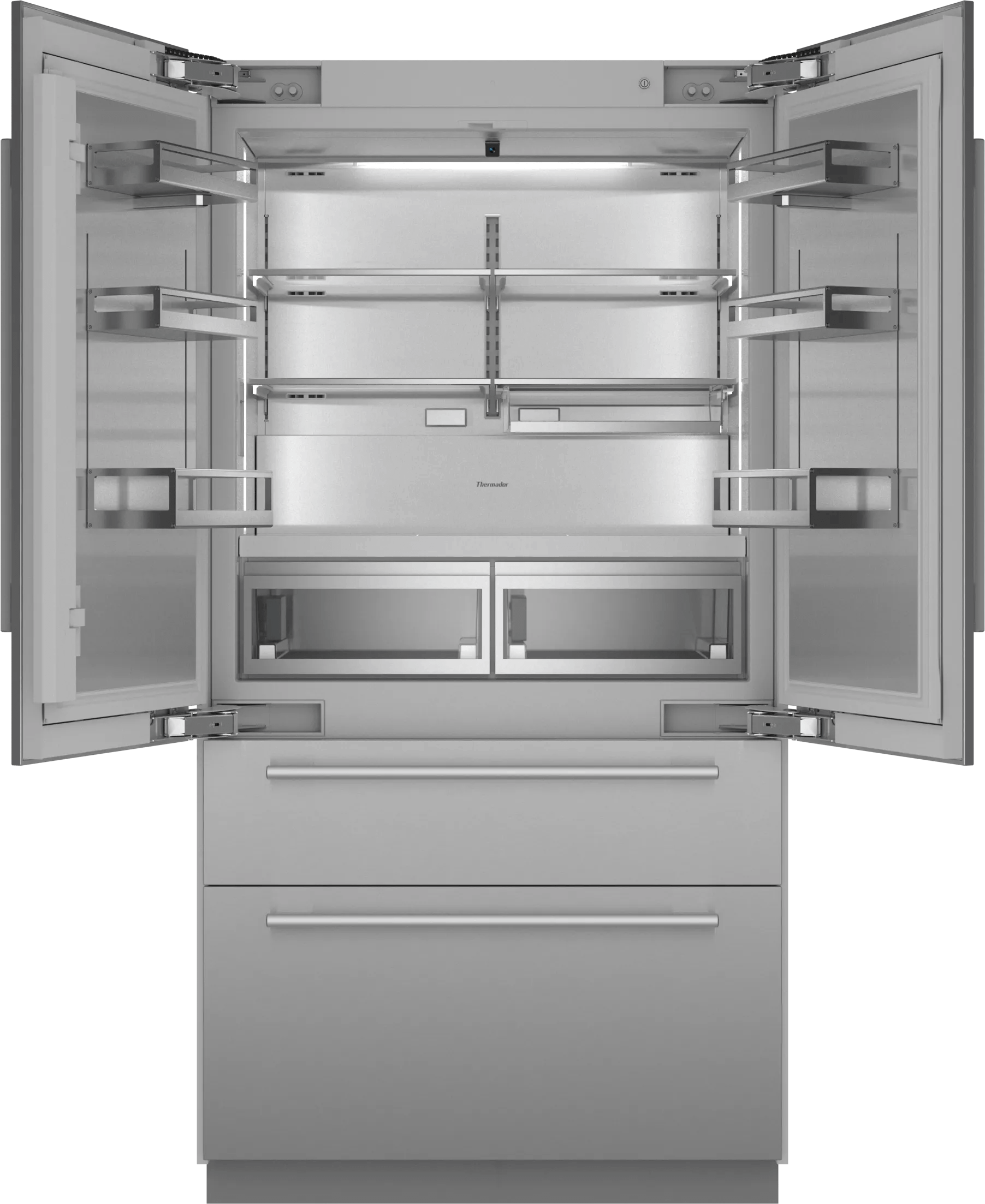 French Door Built In Refrigerator