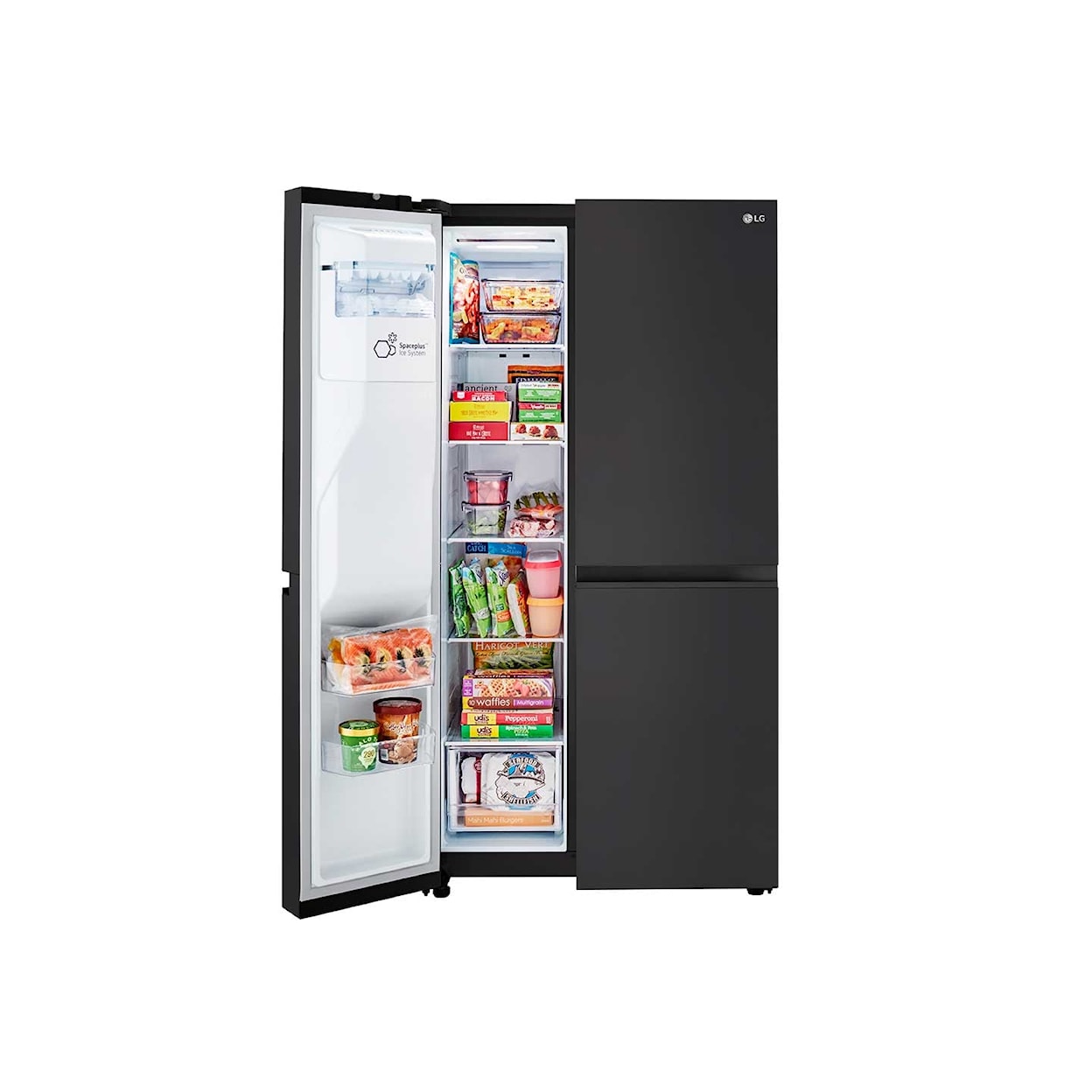LG Appliances Refrigerators Side By Side Freestanding Refrigerator