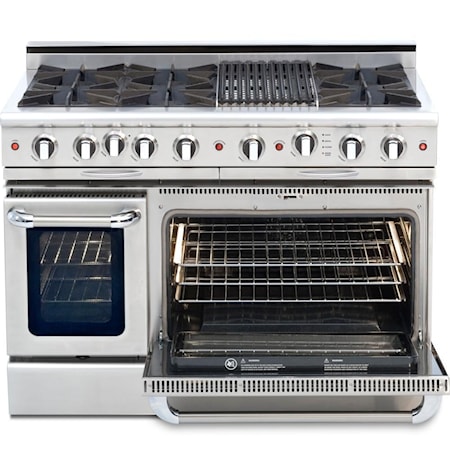 36" And Larger Free Standing Gas Range