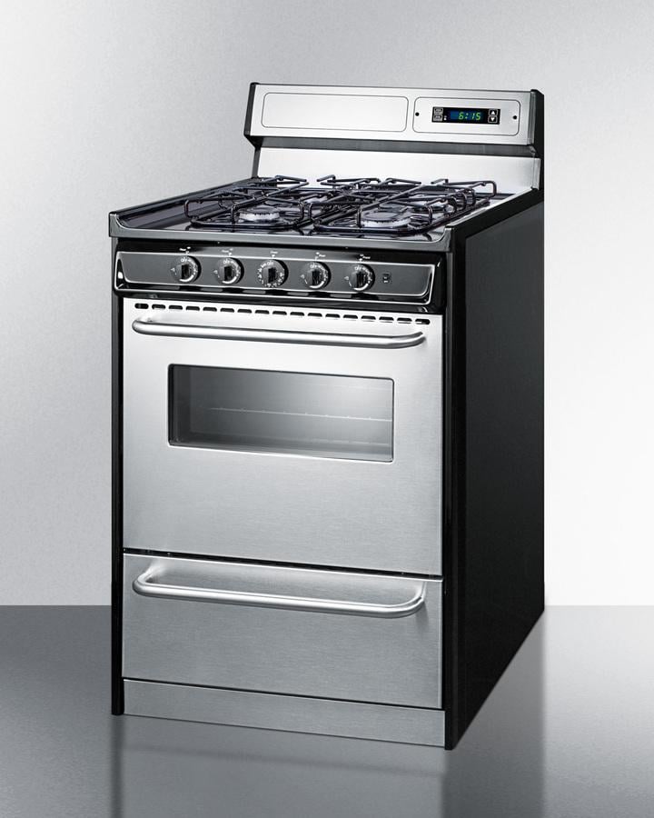 24" Free Standing Gas Range