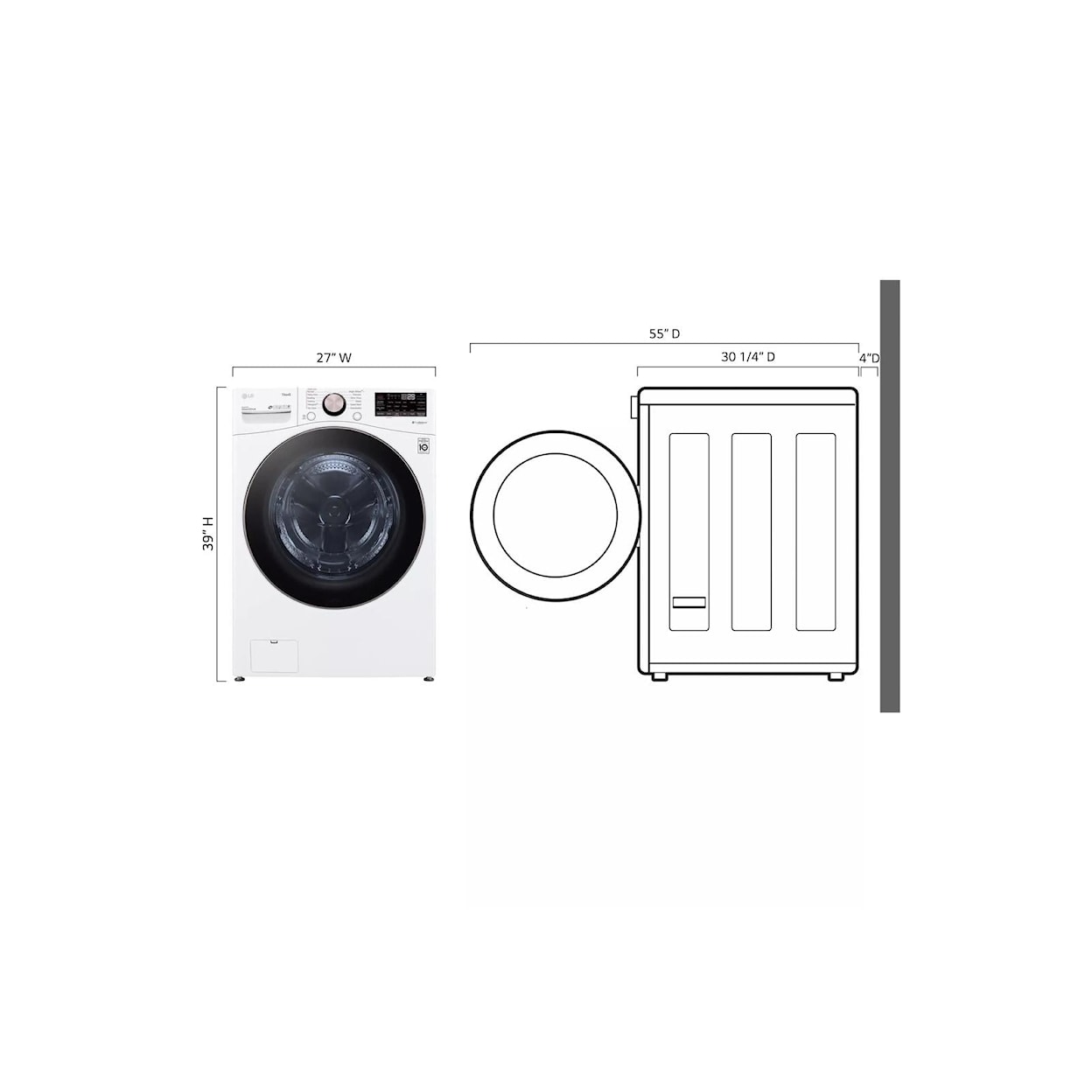 LG Appliances Laundry Washer