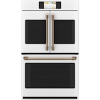 Caf(Eback)(Tm) Professional Series 30" Smart Built-In Convection French-Door Double Wall Oven