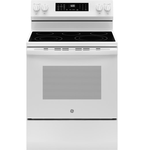 Ge® Energy Star® 30" Free-Standing Electric Convection Range With No Preheat Air Fry And Easywash™ Oven Tray