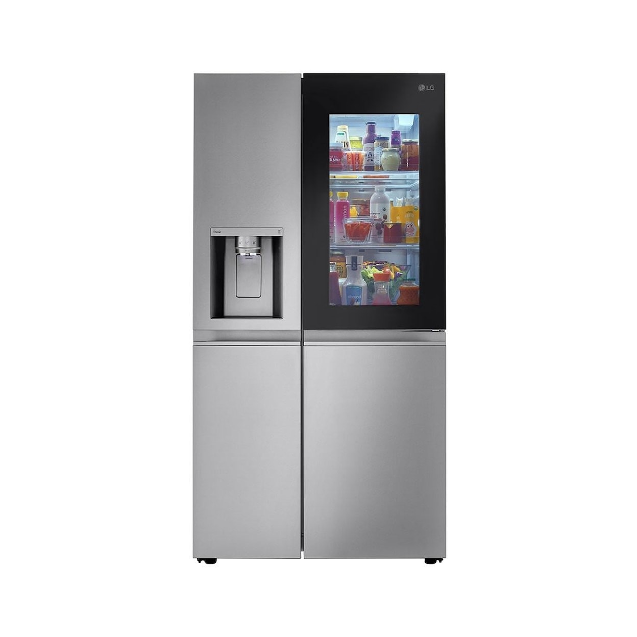 LG Appliances Refrigerators Side By Side Freestanding Refrigerator