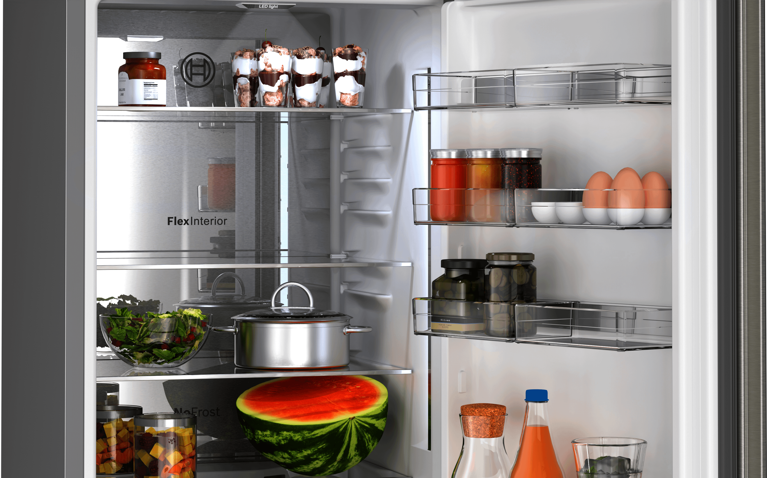 Bosch Refrigerators Bottom Freezer Freestanding Refrigerator