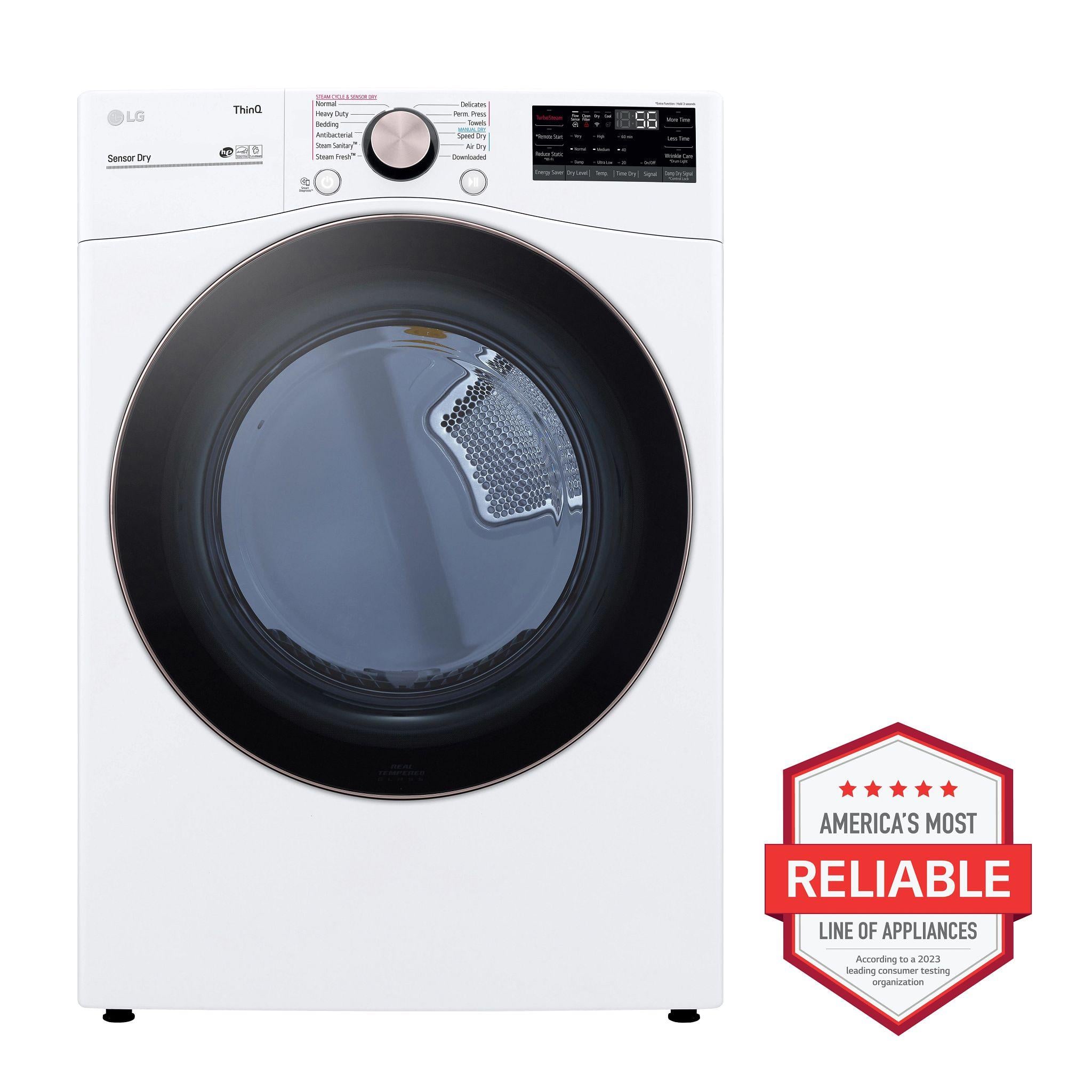 LG Appliances Front Load Gas Dryer