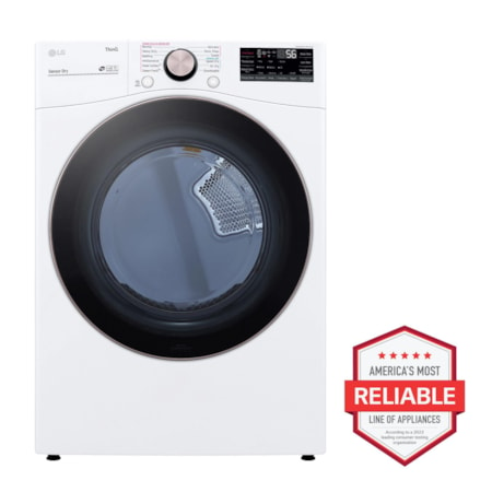 LG Appliances Front Load Gas Dryer