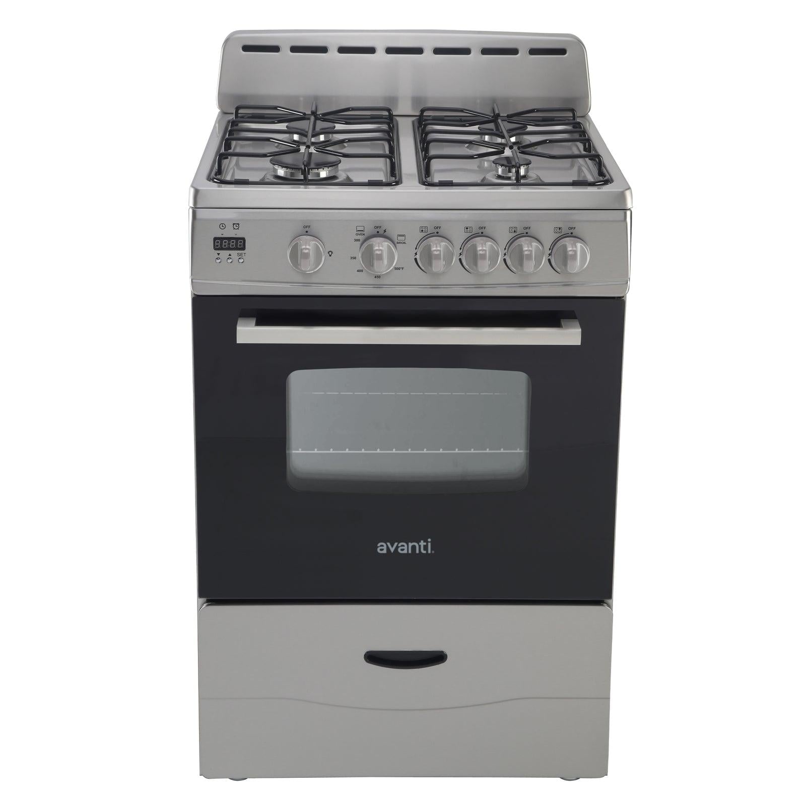 24" Free Standing Gas Range
