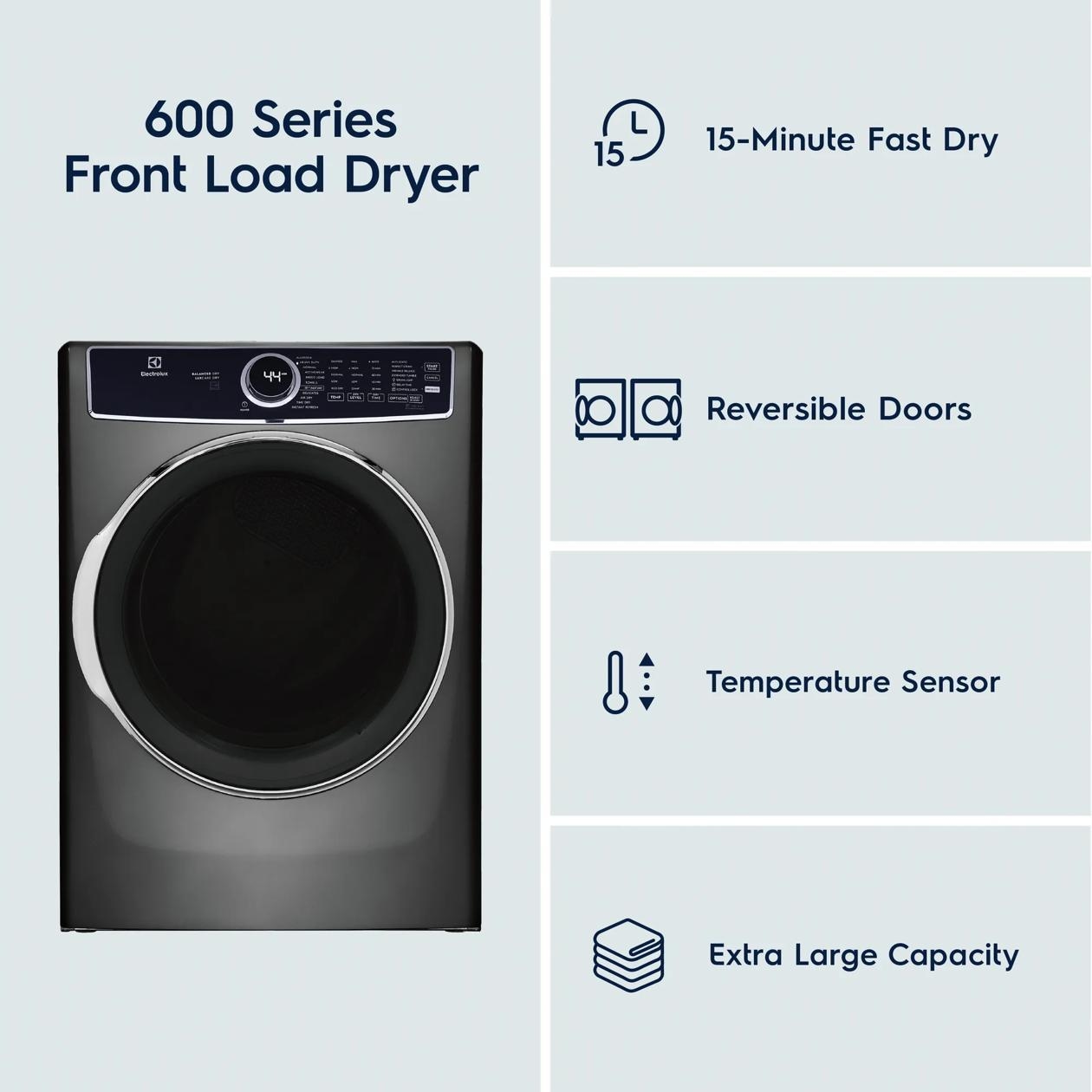 Electrolux Laundry Electrolux Front Load Electric Dryer