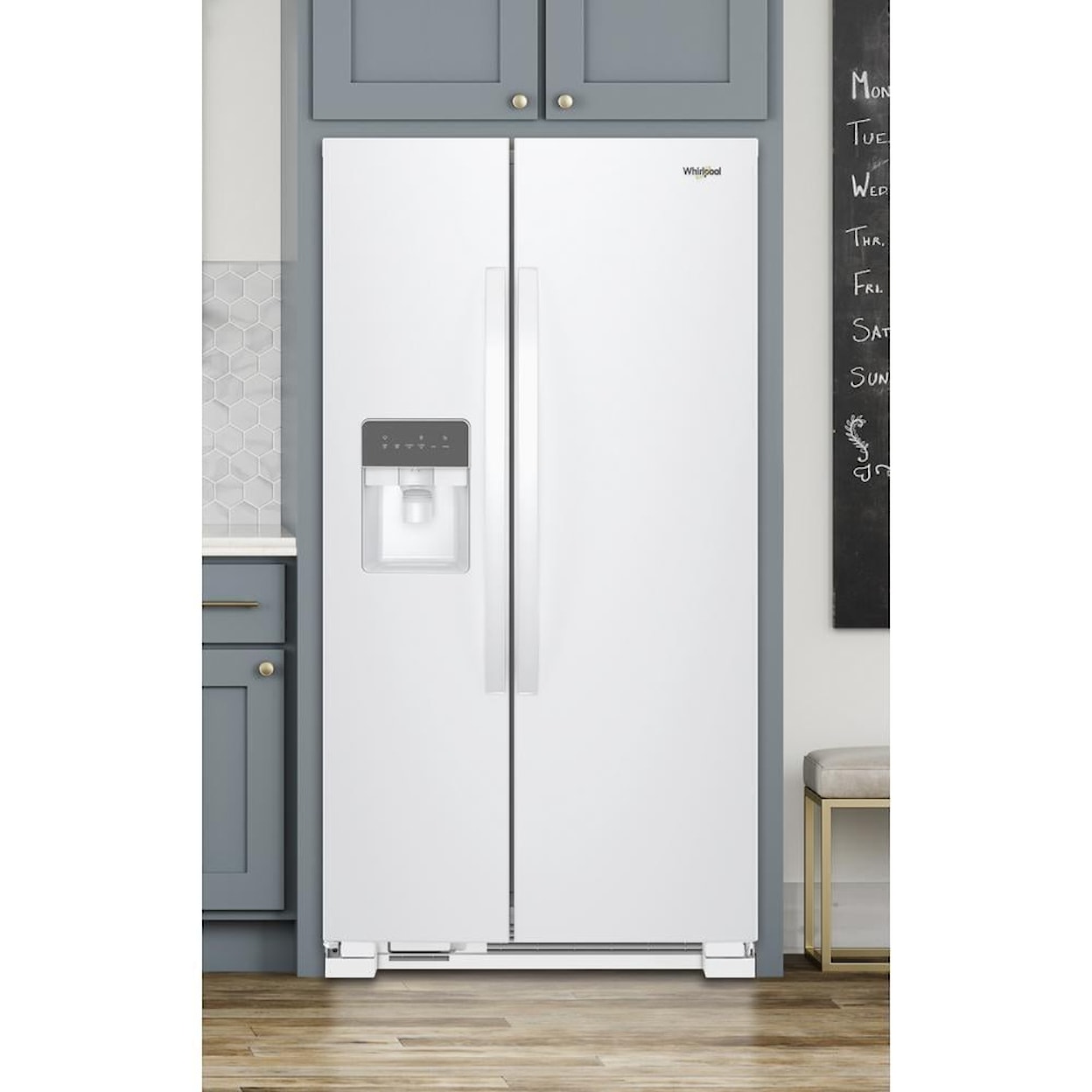 Whirlpool Refrigerators Side By Side Freestanding Refrigerator