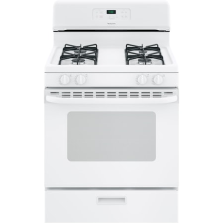30" Free Standing Gas Range