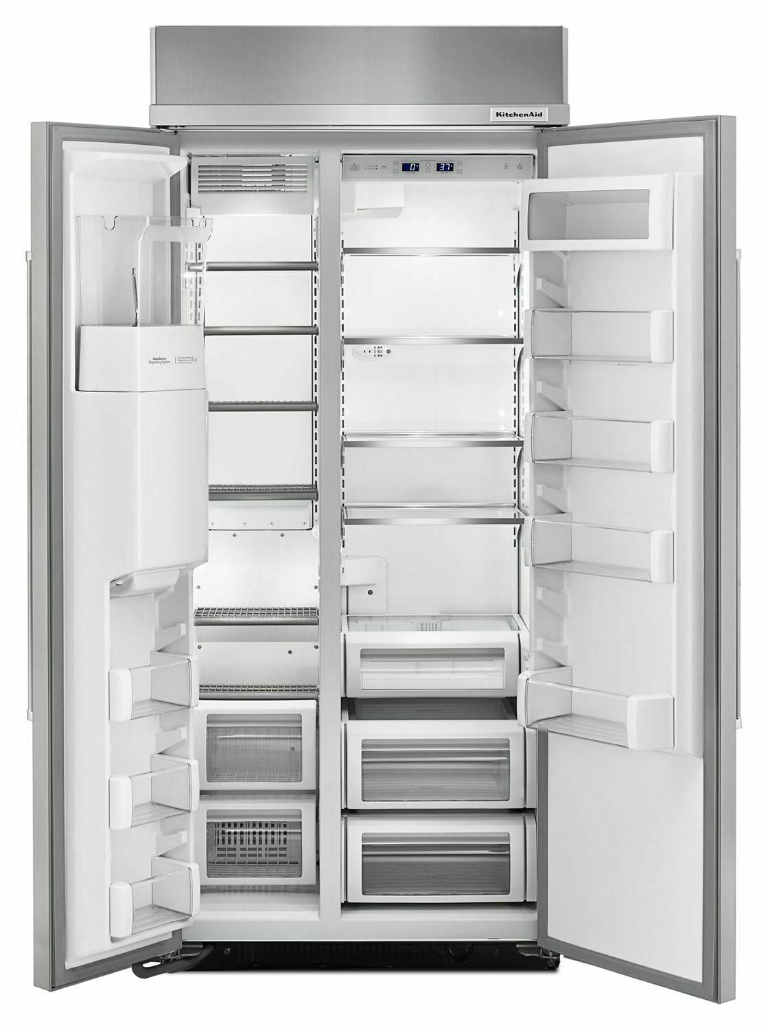 Side By Side Built In Refrigerator