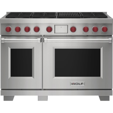 Wolf 48" 6-Burner Gas Range