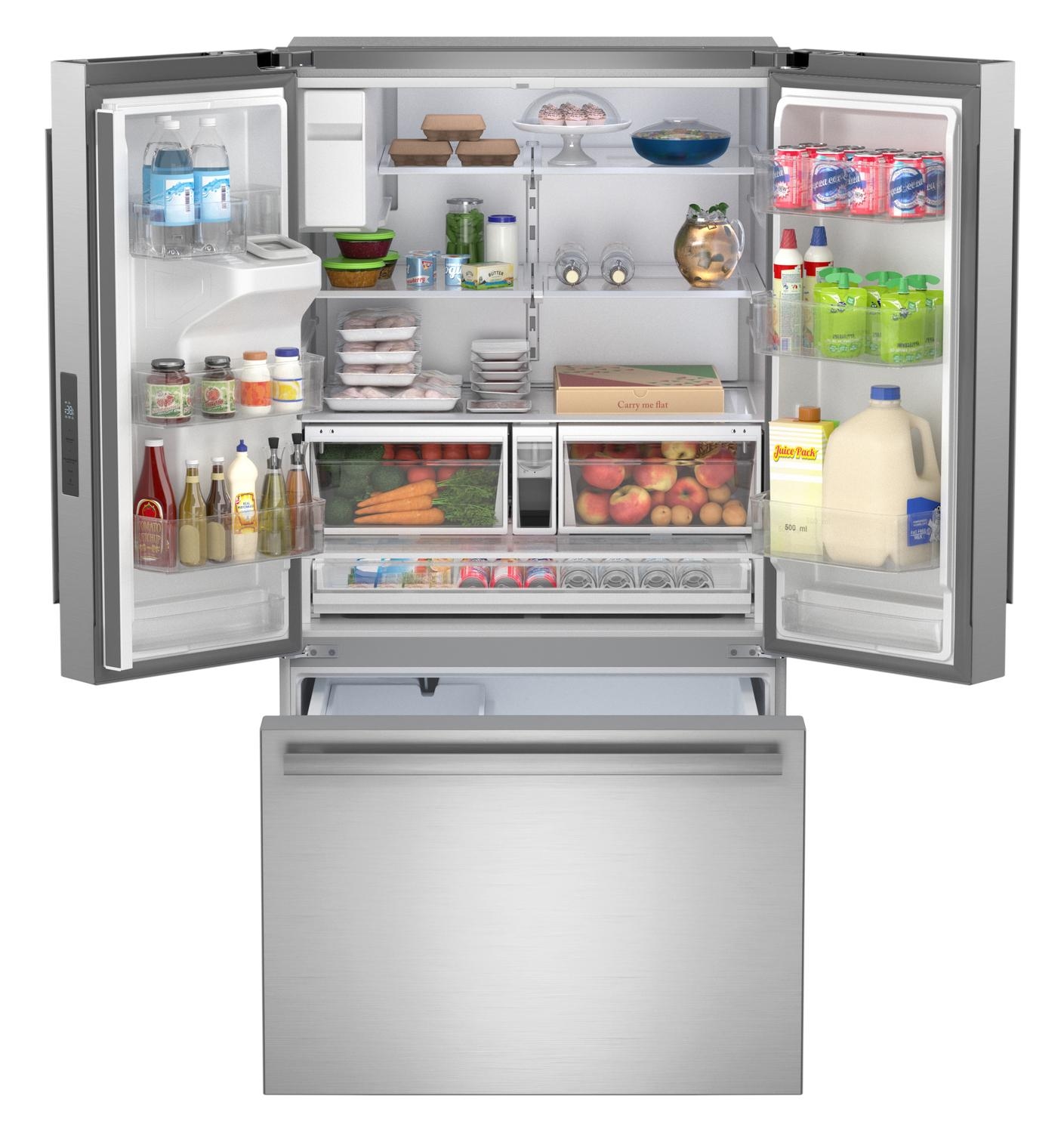 Sharp Appliances Refrigerators French Door Freestanding Refrigerator
