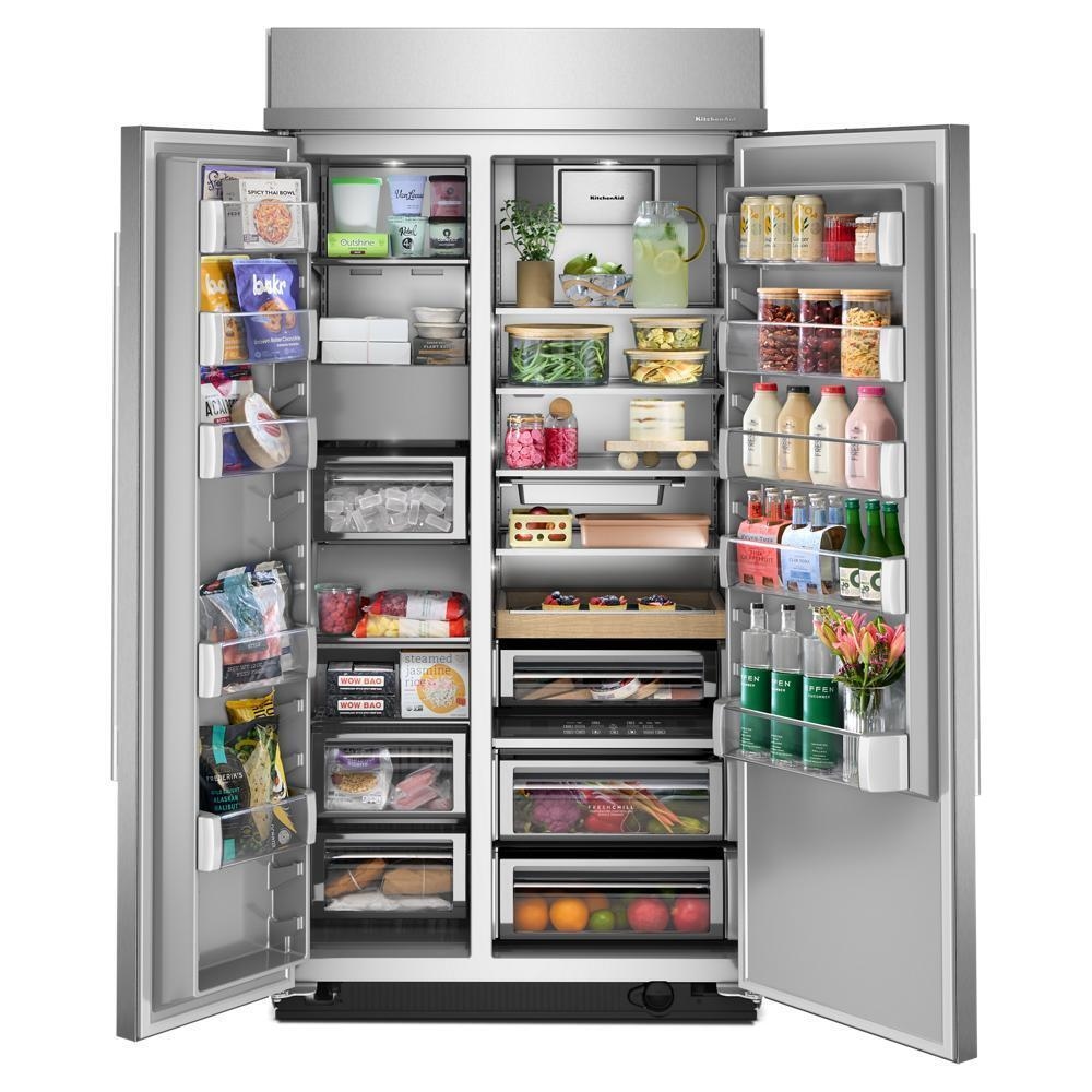 KitchenAid Refrigerators Side By Side Built In Refrigerator