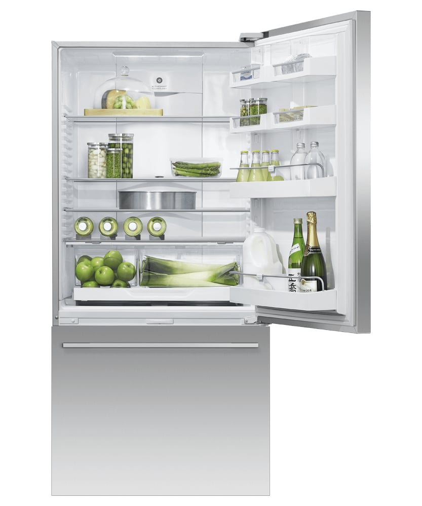 Fisher and Paykel Refrigerators Bottom Freezer Freestanding Refrigerator